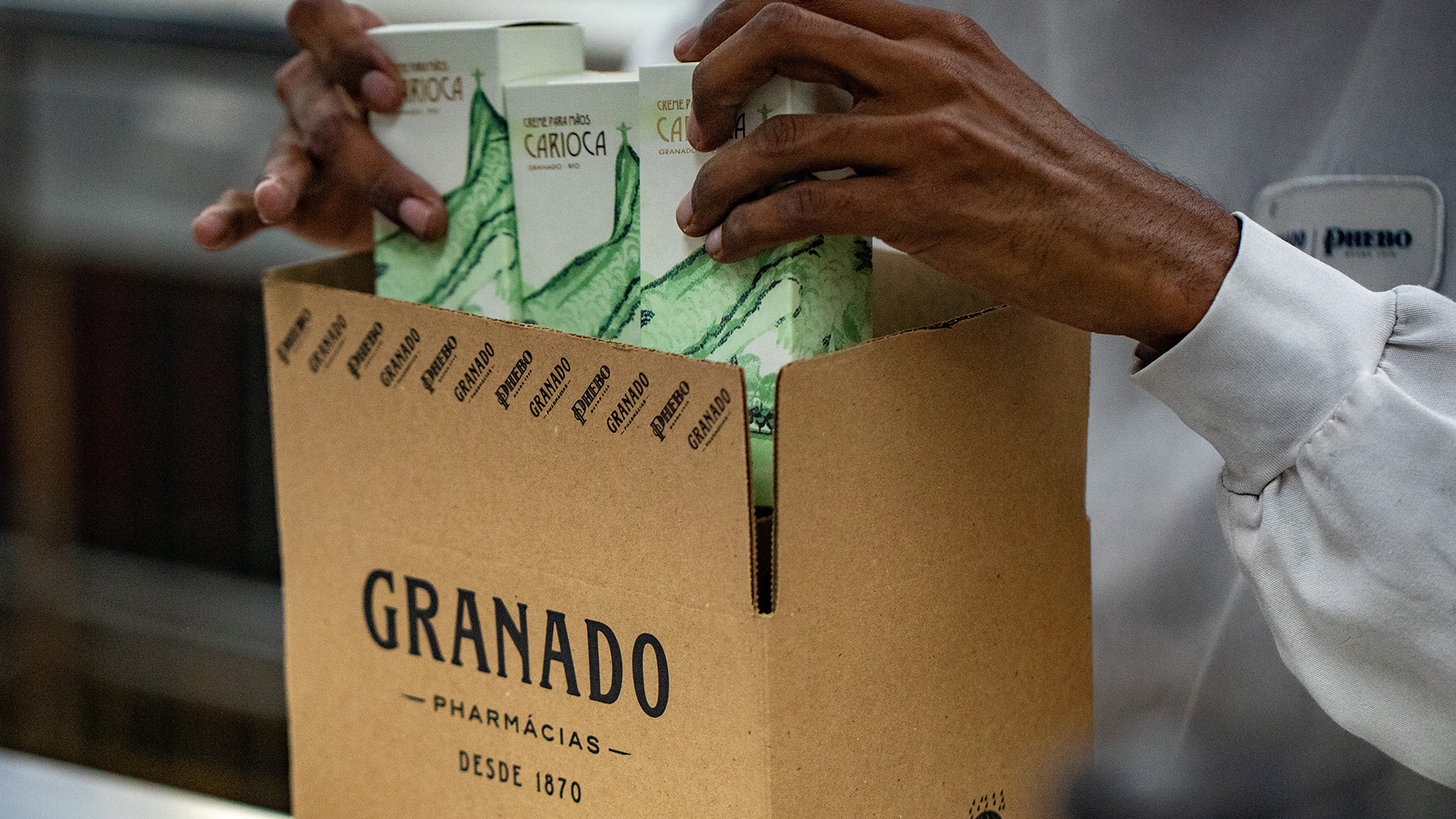 Embalando produtos