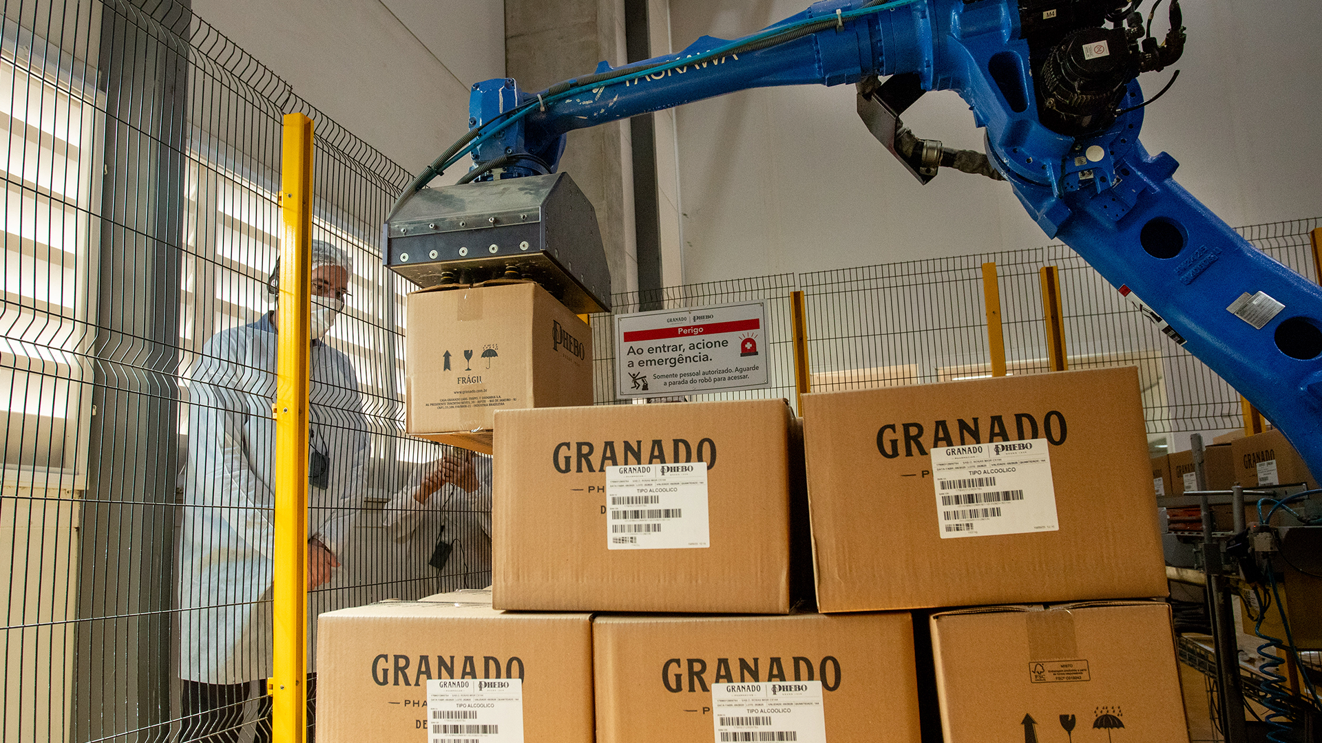 Caixas de produtos