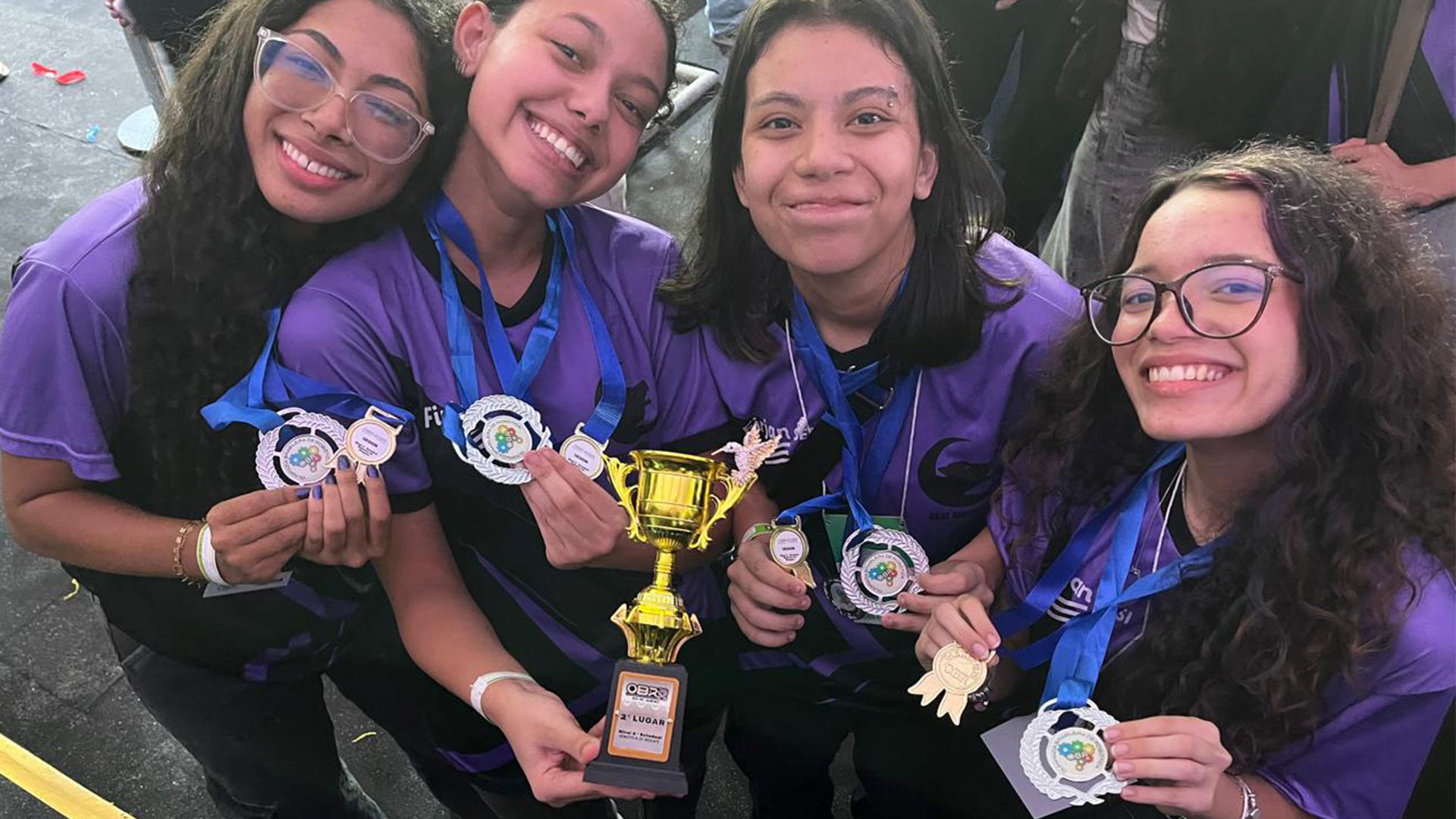 Meninas da Marvetes equipe