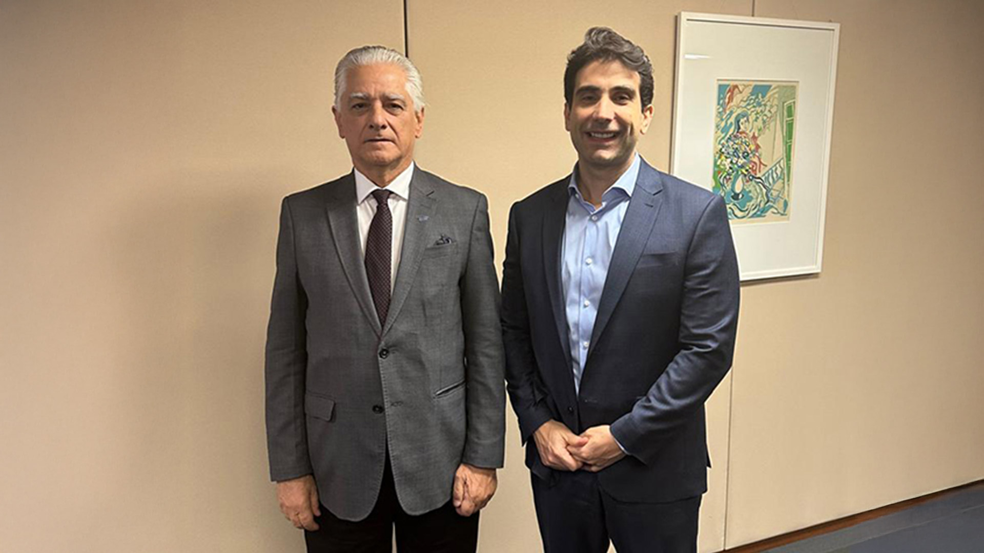 foto Galípolo e Caetano