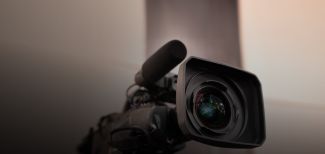 câmera de vídeo indústria criativa e do audiovisual 
