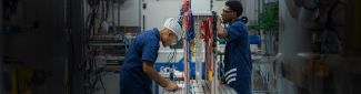 Jovens na etapa estadual da WorldSkills