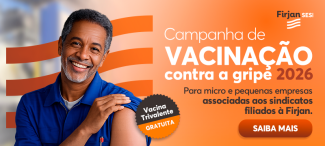 Banner para campanha de Vacinação contra a Gripe para micro e pequenas empresas